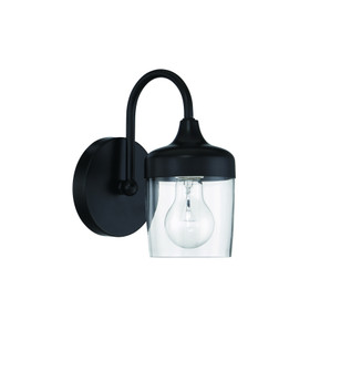 Wrenn 1 Light Wall Sconce in Flat Black (20|58101-FB)