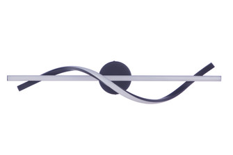 Pulse LED Vanity in Flat Black (20|55700-FB-LED)