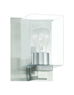 McClane 1 Light Wall Sconce in Brushed Polished Nickel (20|18506BNK1)