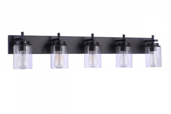 Reeves 5 Light Vanity in Flat Black (20|17441FB5)