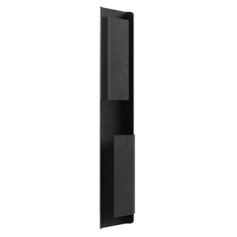 Avenue Outdoor 36''H 2-Panel LED Wall Sconce in Black (4450|AV2436-BLK)