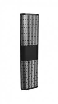 Avenue Outdoor 24'' Sconce with Perforated Black Frame (4450|AV2324-BLK)