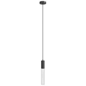 Strand 1-Light 3''W Pendant in Black/Cylinder Crystal (4450|HF3301-BK)