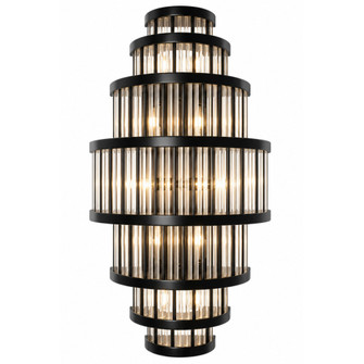Waldorf 22''H Wall Sconce in Polished Gunmetal (4450|HF1921-GM)