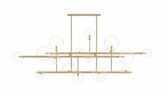 Delilah Collection Hanging Chandelier (4450|HF4216-AB)