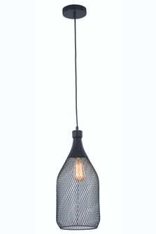 Valo 1 light Black Pendant (758|LD2109D8BK)