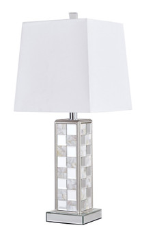 Sparkle Collection 1-light Silver Finish Table Lamp (758|ML9304)