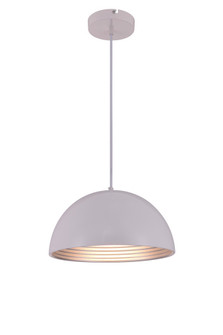 Circa Collection Pendant D11.5in H6.5in Lt:1 white Finish (758|LDPD2041)