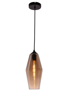 Collins Collection Pendant D5.5in H14in Lt:1 Amber Finish (758|LDPD2028)