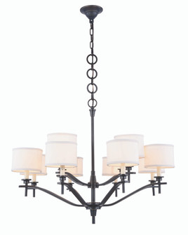 Segovia Collection Chandelier W35 H27 Lt:12 Bronze Finish (758|1527D35BZ)