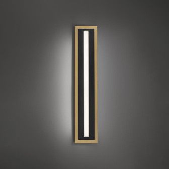 LYRIKAL 27IN INDOOR SCONCE 4CCT 3500K (3612|WS-10427-35-BK/AB)