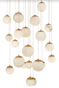 Pisces Multilight Pendant Light (3612|PD-34421R-AB)