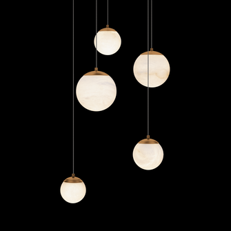 Pisces Multilight Pendant Light (3612|PD-34405R-AB)