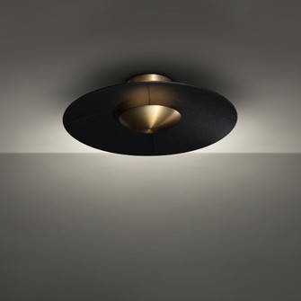BRODY 22IN FLUSH MOUNT 3000K (3612|FM-88422-BK/AB)