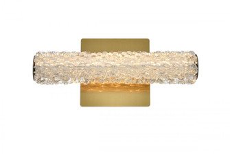 Bowen 12 inch Adjustable LED Wall Sconce in Satin Gold (758|3800W12SG)