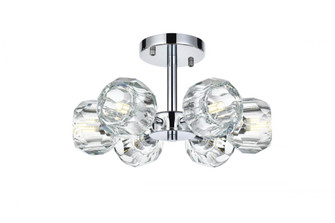 Eren 14 Inch Flush Mount in Chrome (758|3505F14C)