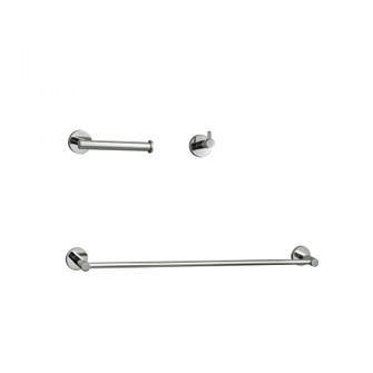 Freya 3-Piece Bathroom Hardware Set in Chrome (758|HWB-11S3HPCH)