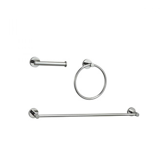 Alma 3-Piece Bathroom Hardware Set in Chrome (758|HWB-11S3RPCH)