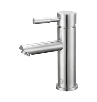 Mia Single Hole Single Handle Bathroom Faucet in Brushed Nickel (758|FAV-1008BNK)