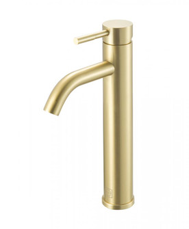 Victor Single Hole Single Handle Bathroom Faucet in Brushed Gold (758|FAV-1007BGD)