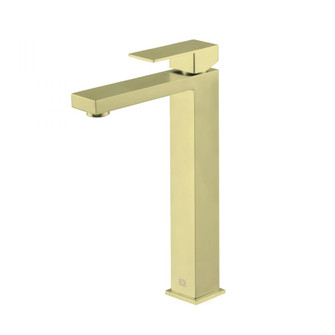 Jakob Single Hole Single Handle Bathroom Faucet in Brushed Gold (758|FAV-1002BGD)