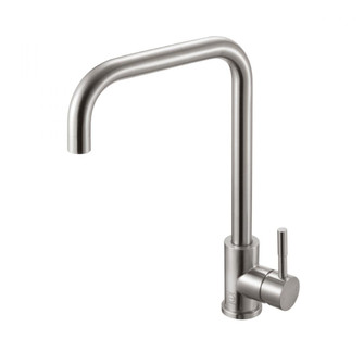 Levi Single Handle Pull Down Sprayer Kitchen Faucet in Brushed Nickel (758|FAK-308BNK)