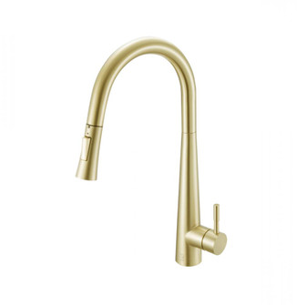 Kitchen Faucet 4'' × 1‘ 5-13/16''  ×10 7/16'' brushed gold (758|FAK-301BGD)
