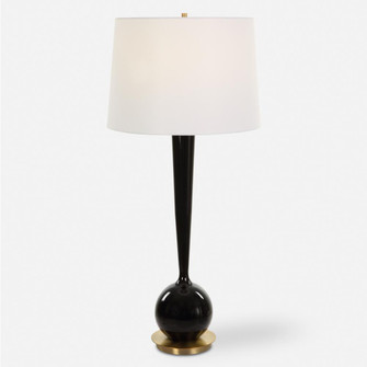 Uttermost Brielle Polished Black Table Lamp (85|30286)