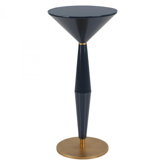 Uttermost Luster Navy Blue Accent Table (85|24007)