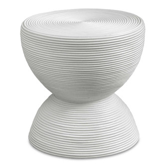 Uttermost Bongo White Rattan Side Table (85|23801)