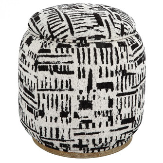 Uttermost Dialogue Poof Ottoman (85|23195)