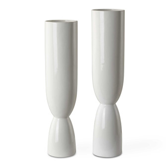 Uttermost Kimist White Vases Set/2 (85|18138)