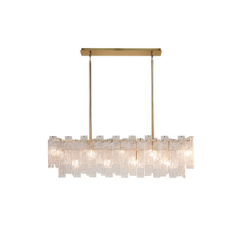 Flavia Large Long Rectangular Chandelier (5578|H24107L-9)