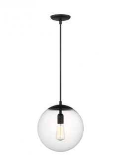 Large One Light Pendant with Clear Seeded Glass (7725|6701801-112)
