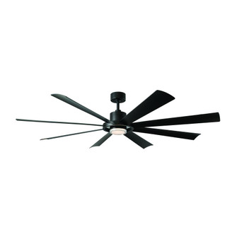 Aura Downrod ceiling fan (7200|FR-W2303-72L-MB)