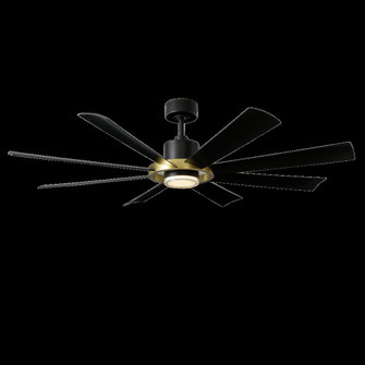 AURA CEILING FAN 60IN 4CCT (7200|FR-W2303-60L-SB/MB)