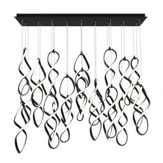 Interlace Chandelier Light (16|PD-47823L-BK)