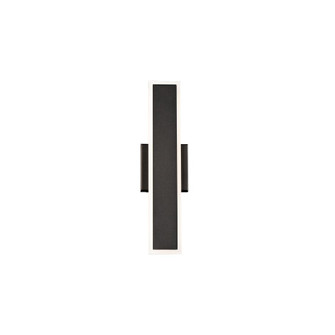 BASTONE 18IN OUTDOOR SCONCE 4CCT 3500K (16|WS-W99418-35-BK)