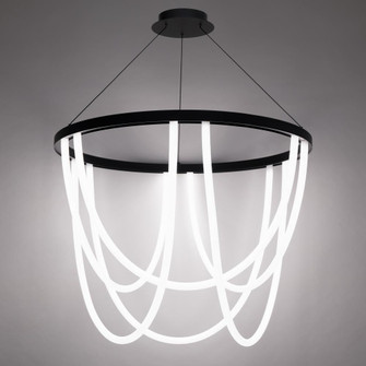 MARGARITE 36IN ROUND PENDANT 3000K (16|PD-89436-BK)