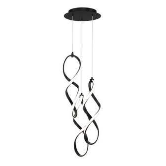 Interlace Chandelier Light (16|PD-47803R-BK)