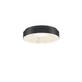 Crackle Flush Mount Light (16|FM-97414-BK)