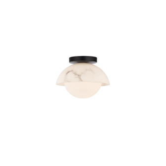 MOONSTONE 10IN FLUSH MOUNT 3000K (16|FM-43310-BK)
