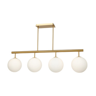 Aurelia Collection 4-Light Island/Pool Table Brass (12|AC11764BR)