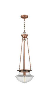 Oxford - 1 Light - 12 inch - Antique Copper - Pendant (3442|221-1P-AC-G542)