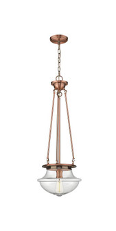 Oxford - 1 Light - 12 inch - Antique Copper - Pendant (3442|221-1P-AC-G544)