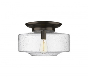 Bridgeton - 1 Light - 16 inch - Oil Rubbed Bronze - Flush Mount (3442|221-1F-OB-G694-16)