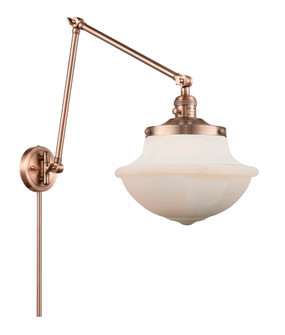 Oxford - 1 Light - 12 inch - Antique Copper -Adjustable Swing Arm (3442|238-AC-G541)