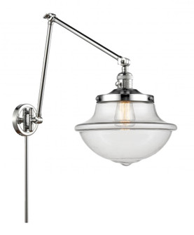 Oxford - 1 Light - 12 inch - Polished Chrome -Adjustable Swing Arm (3442|238-PC-G542)