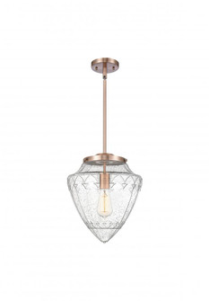 Beacon - 1 Light - 16 inch - Antique Copper - Stem Hung - Pendant (3442|221-1S-AC-G664-12)