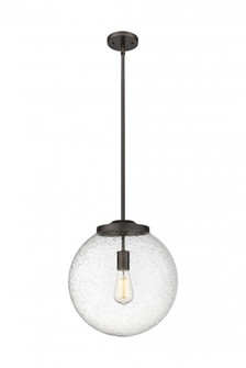 Beacon - 1 Light - 16 inch - Oil Rubbed Bronze - Stem Hung - Pendant (3442|221-1S-OB-G204-14)